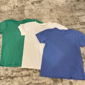 JCrew Crewcuts Slub Pocket Tee